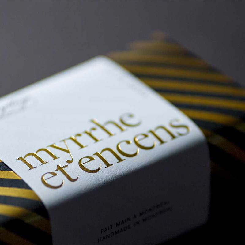 SAVON MYRRHE ET ENCENS - de retour en novembre